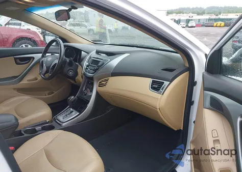 2013 Hyundai Elantra Gls/Limited from USA, damaged, VIN 5NPDH4AE8DH447180